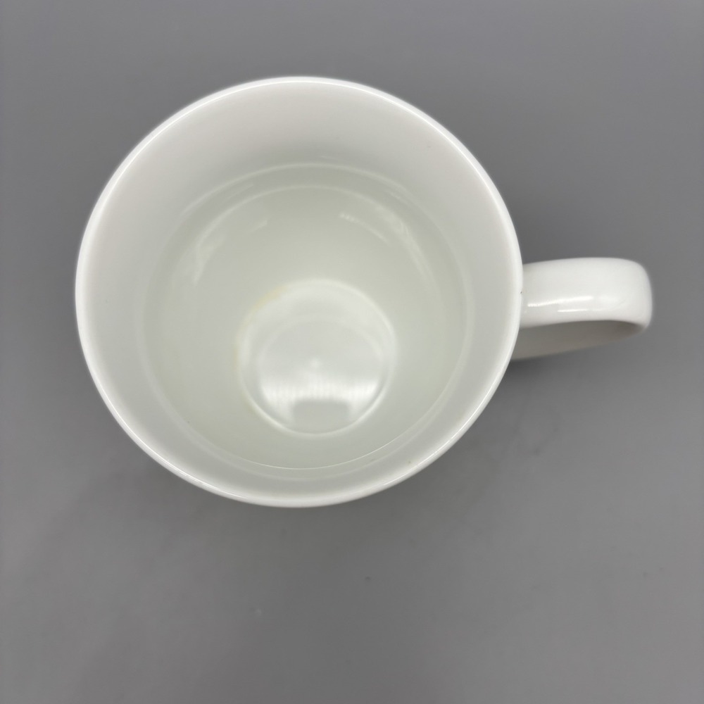 Pier 1 Imports Coffee Mug Ava Floral Initial M Cup Porcelain Blue Green Textured - Picture 5 of 8